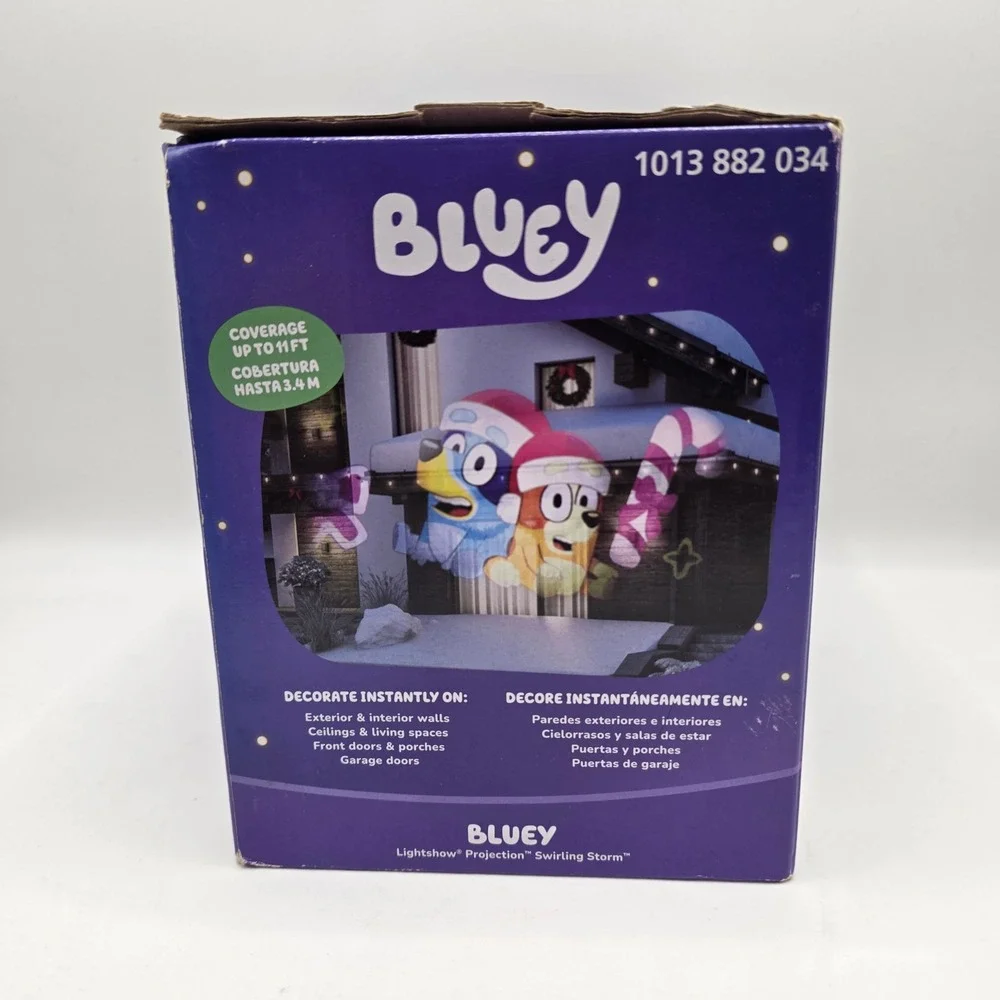 Bluey Lightshow Projection Swirling Storm Christmas LED Projector Outdoor Indoor